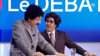 Gad Elmaleh et Jamel Debbouze Le débat des primaires [upl. by Jimmy573]