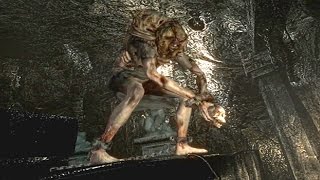 Resident Evil HD Remaster Lisa Trevor Boss Fight 4K 60fps [upl. by Nilpik]