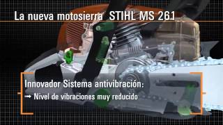 Motosierra STIHL MS 261 [upl. by Richie]