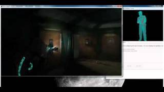 Xbox 360 Kinect Hack Dead Space 2 Virtual Play FAAST [upl. by Meredeth60]