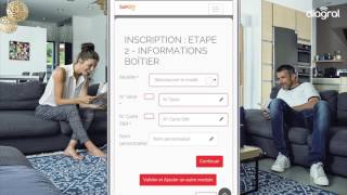 Tuto  Activer une carte SIM Diagral depuis lapplication eONE [upl. by Llewon]