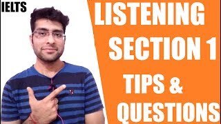 IELTS listening section 1  Tips for Listening section 1 [upl. by Aurelia]