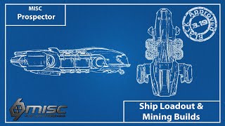 Star Citizen  Prospector Multiple Mining Builds amp Loadouts  Component Location Guide [upl. by Essile]