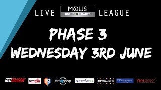 The MODUS ICONS OF DARTS LIVE LEAGUE  WEDNESDAY 3RD JUNE [upl. by Elohc]