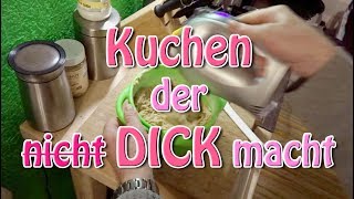 Kuchen selber backen der NICHT dick macht  Rezept Zutaten amp Anleitung [upl. by Herbie]