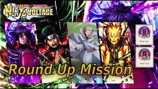 ROUND UP Mission  You dont have ressources How far you can go 【NxB NV 忍ボル】 [upl. by Ynaffyt774]