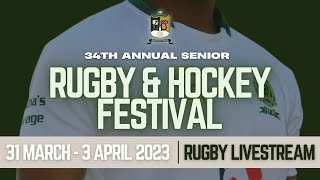 34th Annual Senior Rugby amp Hockey Festival  Rugby Livestream Day 1 [upl. by Turnbull]