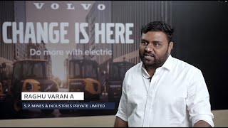 Embracing Electromobility  Raghuvarans Journey with Volvo CE at EXCON 2023 [upl. by Chon]