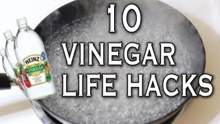 10 Awesome Vinegar Life Hacks you should know [upl. by Ylrebma]