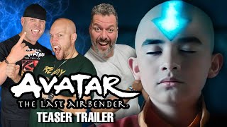 Avatar The Last Airbender Official Teaser REACTION [upl. by Litnahc]