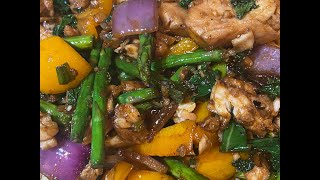 Easy Fish ampVegetable Stir Fry with Only 2 Sauces Replace Fish with ChickenTofuUr Favorite Protein [upl. by Hild111]