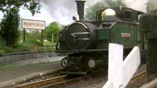 HD Ffestiniog Railways Double Fairlie Earl of Merioneth Arrives and Departs at Minffordd [upl. by Kliment431]