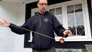 1a Yoyo trick tutorial  brother whip bind [upl. by Akcirred]