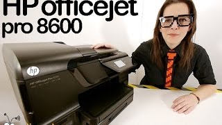 HP Officejet Pro 8600 review Videorama [upl. by Ainesy863]