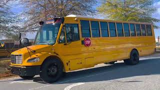 First Electric School Bus of North Carolina 2024 Thomas C2 [upl. by Charlean]