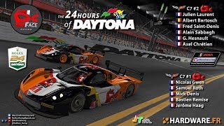 24h Daytona ║partie 1║C7【iRacing】 [upl. by Derayne223]