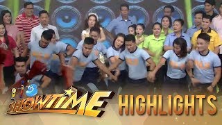 Its Showtime The guest workers take on the “Taga Saan Ka” challenge [upl. by Keelia]