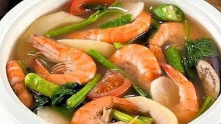 Sinigang na Hipon  Sinigang Recipe  Panlasang Pinoy [upl. by Accever]