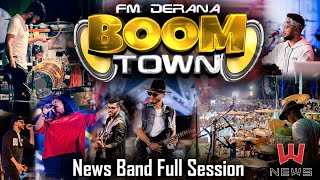 FM DERANA BOOM TOWN Sarith Surith and the News band Full Session Songs Collection [upl. by Lemyt138]