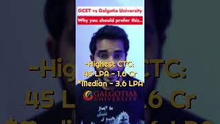 😫Galgotias University Review vs GCET  Why should prefer galgotia😁 aktu shorts galgotiauniversity [upl. by Aleel798]