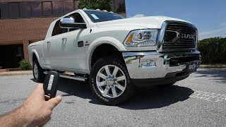 2018 Ram 2500 Laramie Longhorn MegaCab  Start Up Walkaround Test Drive and Review [upl. by Lustick]