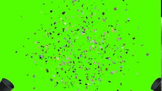 Confetti  Green Screen Effect [upl. by Nylessoj518]