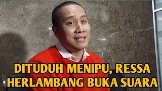 DITUDUH MENIPU RESSA HERLAMBANG BUKA SUARA [upl. by Delija]