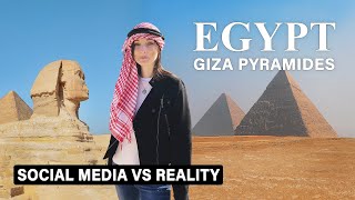 IS EGYPT OVERRATED  First Impressions of Pyramids and Sphinx in Giza [upl. by Guglielma]