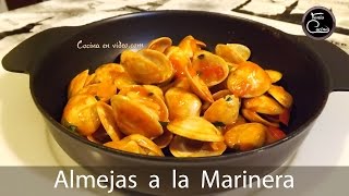 Almejas a la Marinera  Receta fácil para chuparse los dedos [upl. by Pravit]