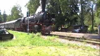 41 018 auf der Schwäbischen Waldbahn [upl. by Llertac]