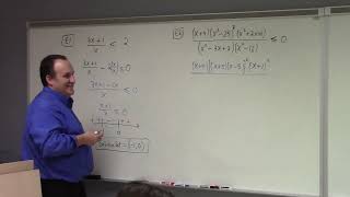 College Algebra Section 1 rational eqns and inequalities laws of exponents radicals 92523 [upl. by Teryl26]