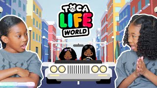 Storytime  Sekora amp Sefari Look Into The Future in Toca Life World [upl. by Krever]