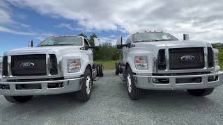 2023 Ford F750 Chassis Cab 67L PowerStroke Review [upl. by Lednor522]