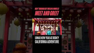 NEW 🚨 character meet and greet for the Lunar New Year Festival at Disney California Adventure 👩‍🦰🐼 Mei Lee and Ming Lee from Pixar Turning Red pixarturningred meilee meimei minglee disneylunarnewyear lunarnewyearfestival yearofthedragon disneycaliforniaadventure disneylandresort [upl. by Mellisent317]