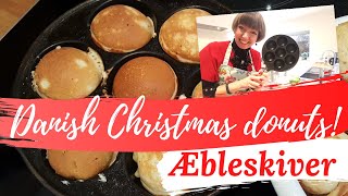 How to make Aebleskiver Danish Christmas donuts and our family traditions [upl. by Kordula]