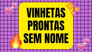 VINHETAS PRONTAS SEM NOME 4 [upl. by Temp242]