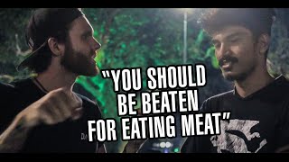 Meat Eater ABUSED By Vegan Part 2 [upl. by Felicie]