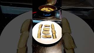 Cooking fried eggplant asmrsounds satisfying highlights shorts short youtubeshorts [upl. by Celine]