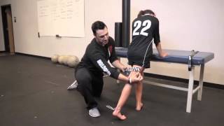 Rocktape  Kinesiology Tape Instructions for Hamstring [upl. by Niram]