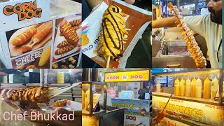 Potato Pirates Mahavir Nagar Kandivali WestKorean Street Cheese Corn DogPotato TwisterCheese Pull [upl. by Aralc]