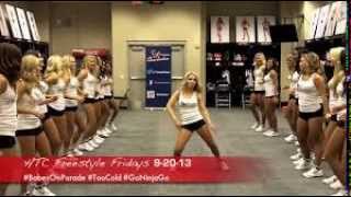 Houston Texans Cheerleaders FREESTYLE FRIDAYS 92013 [upl. by Lerred]