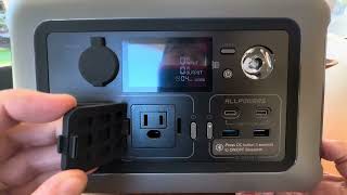 ALLPOWERS 299Wh 600W Portable Power Station Review [upl. by Nodnas]