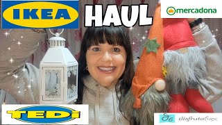 HAUL IKEA TEDI PRIMOR CHINO MERCADONA Y DISFRUTABOX OCTUBRE 2023 [upl. by Nnoj]