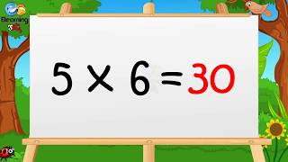 Learn Multiplication Table of Five 5 x 1  5 5 Times Tables [upl. by Thaine977]