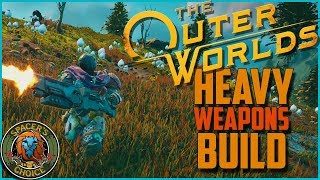 Determinator  SUPERNOVA Heavy Weapons Build  The Outer Worlds Guide [upl. by Nytsirhc936]