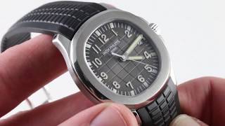 Patek Philippe Aquanaut 5167A001 Luxury Watch Review [upl. by Australia]