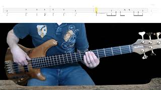 Gary Moore  Still Got The Blues Bass Cover with Playalong Tabs in Video [upl. by Anahsat]