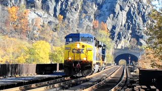 Train Scares Trespassers Inside Harpers Ferry Tunnel [upl. by Louise]