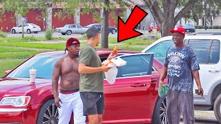 Eating Peoples Food prank [upl. by Uhn]