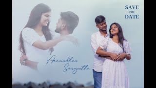 Aravindhan amp Sangeetha  Save the date  Outdoor Shoot  Puducherry  zds [upl. by Yrellav]